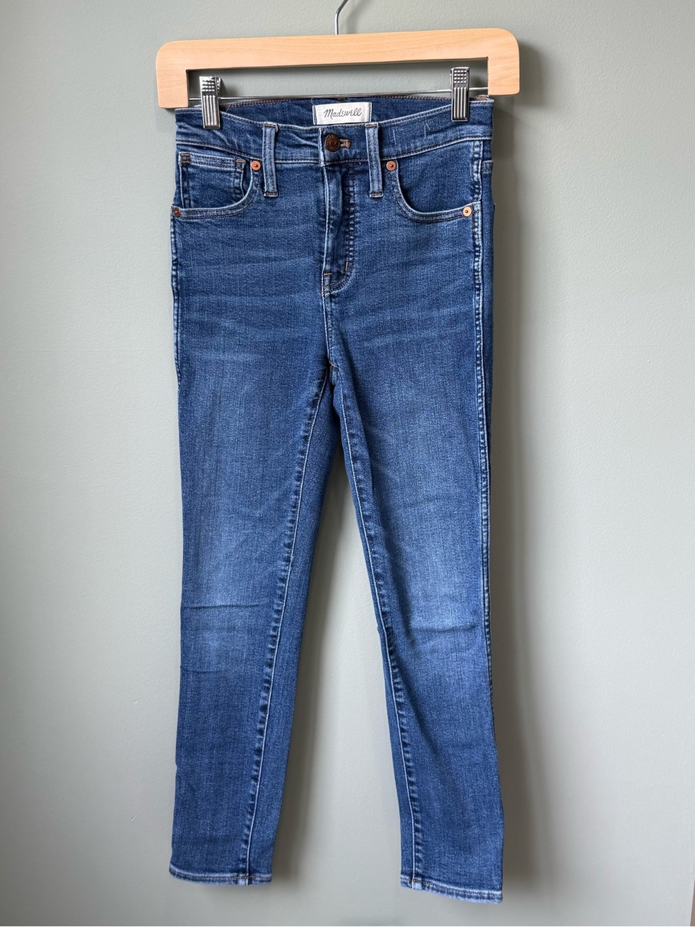 Madewell Medium Blue Skinny Jeans 23P
